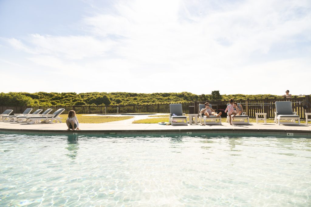 a pool view